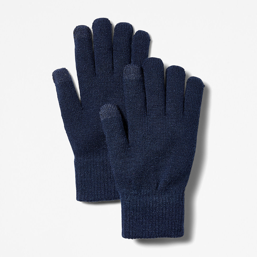 Womens Timberland Touchscreen Gloves for Women in Navy