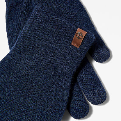 Womens Timberland Touchscreen Gloves for Women in Navy