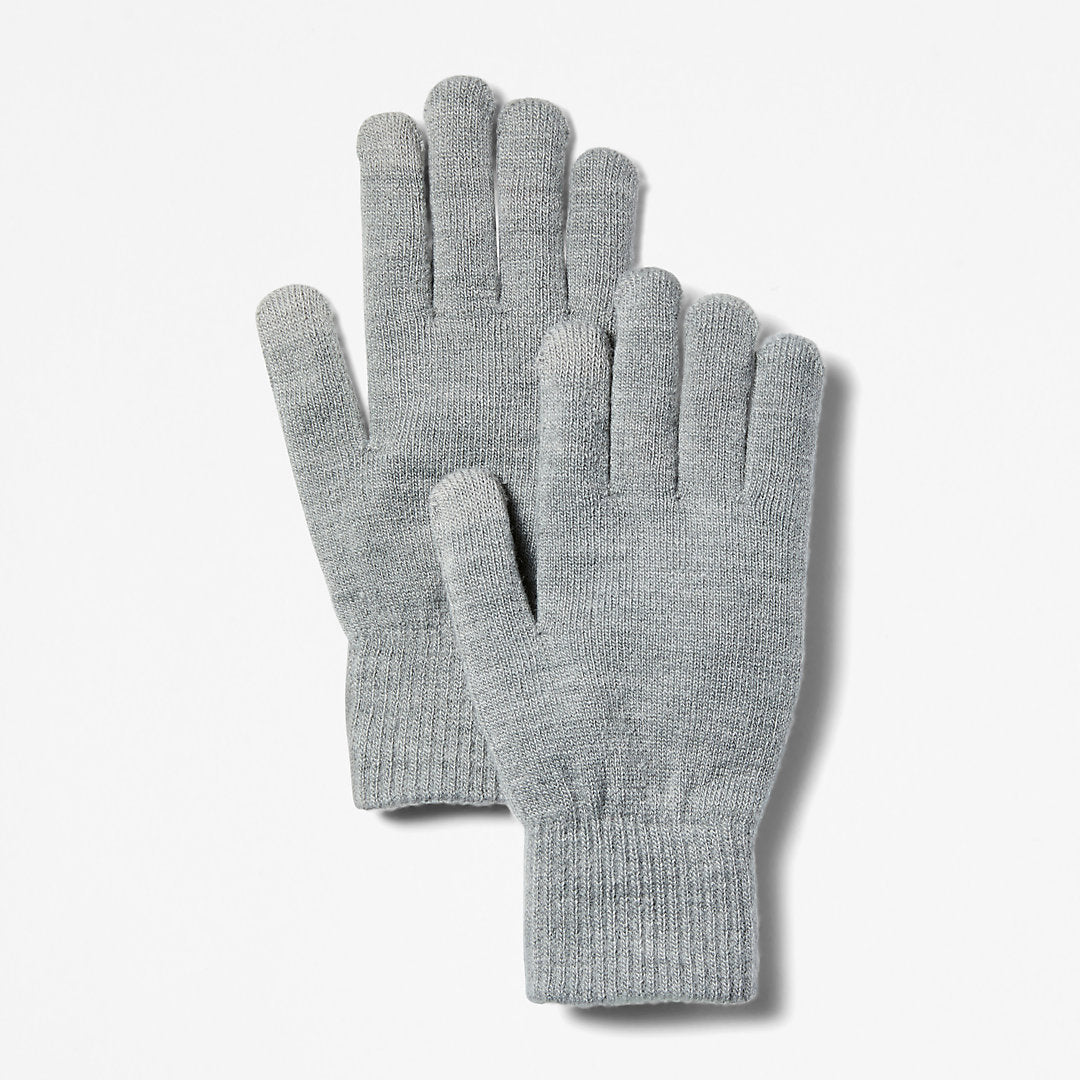 Womens Timberland Touchscreen Gloves for Women in Grey