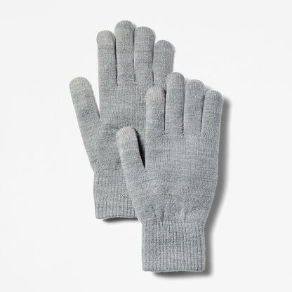 Womens Timberland Touchscreen Gloves for Women in Grey