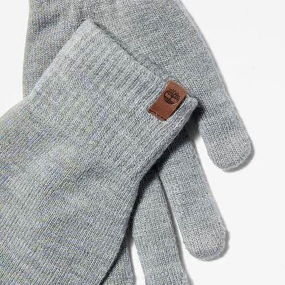 Womens Timberland Touchscreen Gloves for Women in Grey