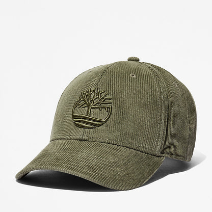 Mens Timberland Cotton Corduroy 6-panel Cap for Men in Green