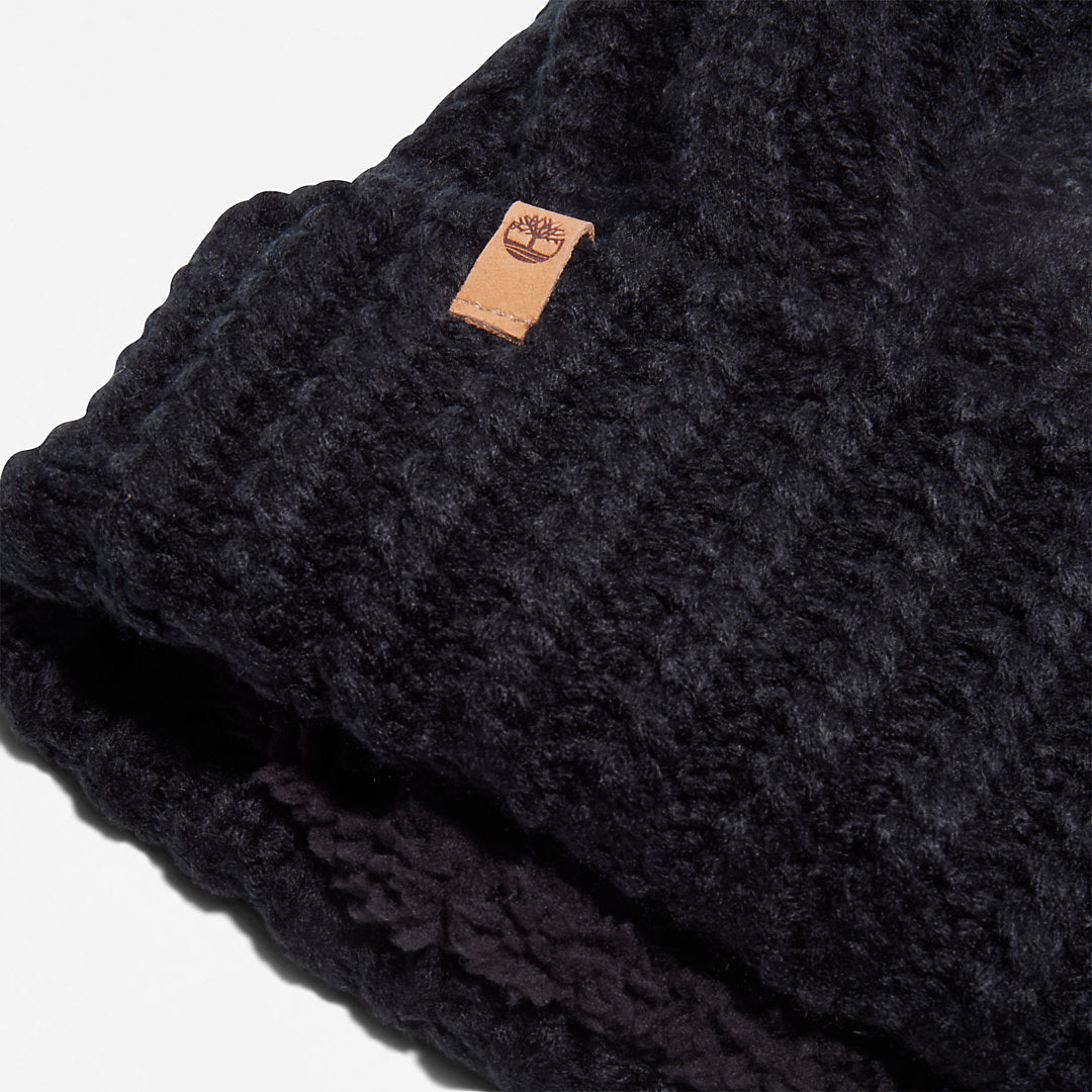 Womens Timberland Autumn Woods Cable Beanie for Women in Black