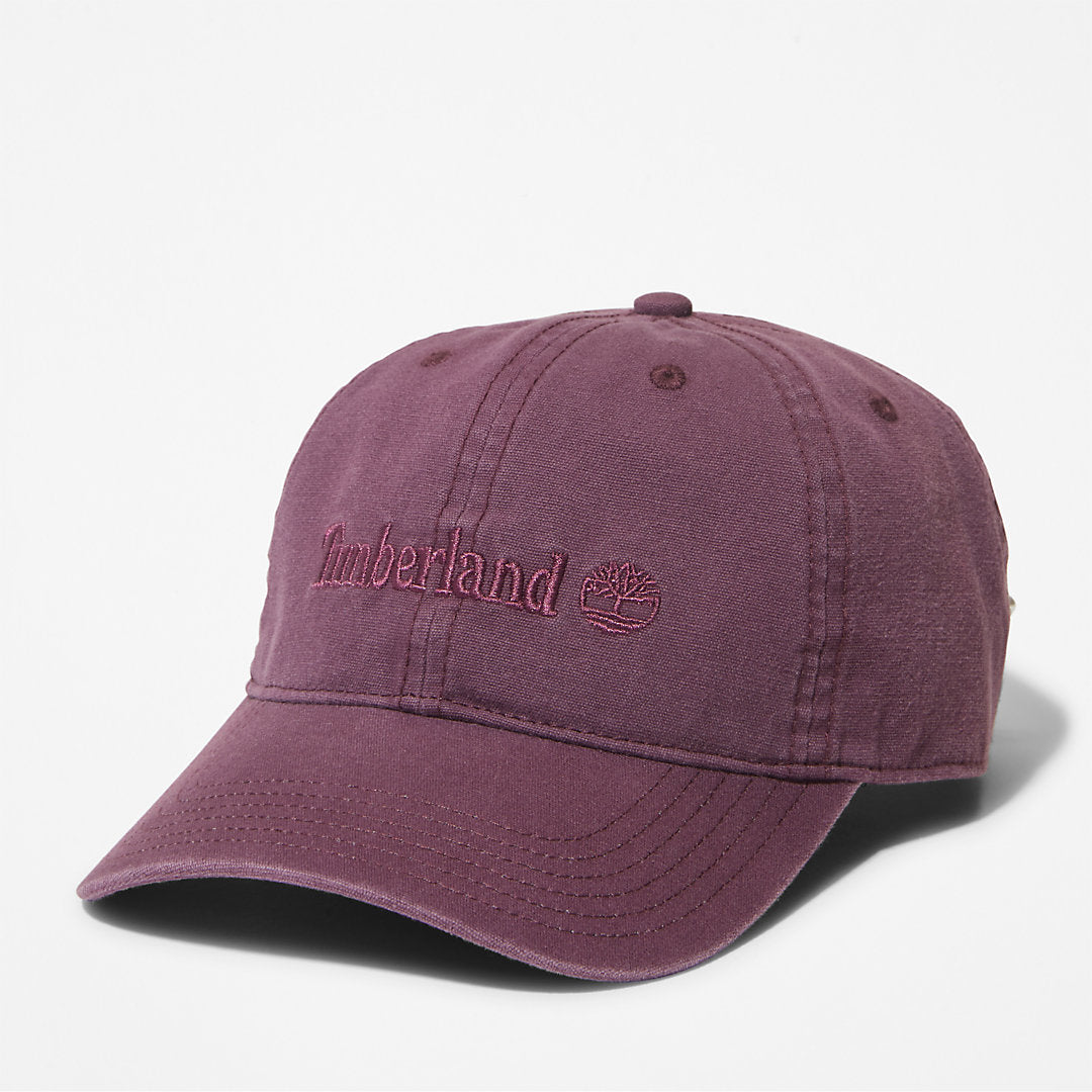 Mens Timberland Cooper Hill Cotton Canvas Baseball Cap for Men in Pink