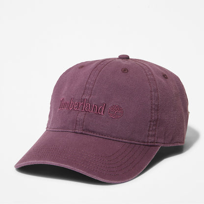 Mens Timberland Cooper Hill Cotton Canvas Baseball Cap for Men in Pink