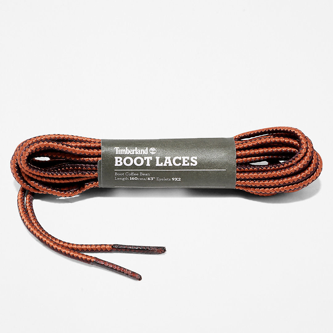 Mens Timberland 160cm/64'' Replacement Boot Laces in Brown