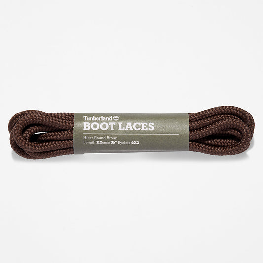 Mens Timberland 91.14cm/36'' Replacement Round Hiker Laces in Brown