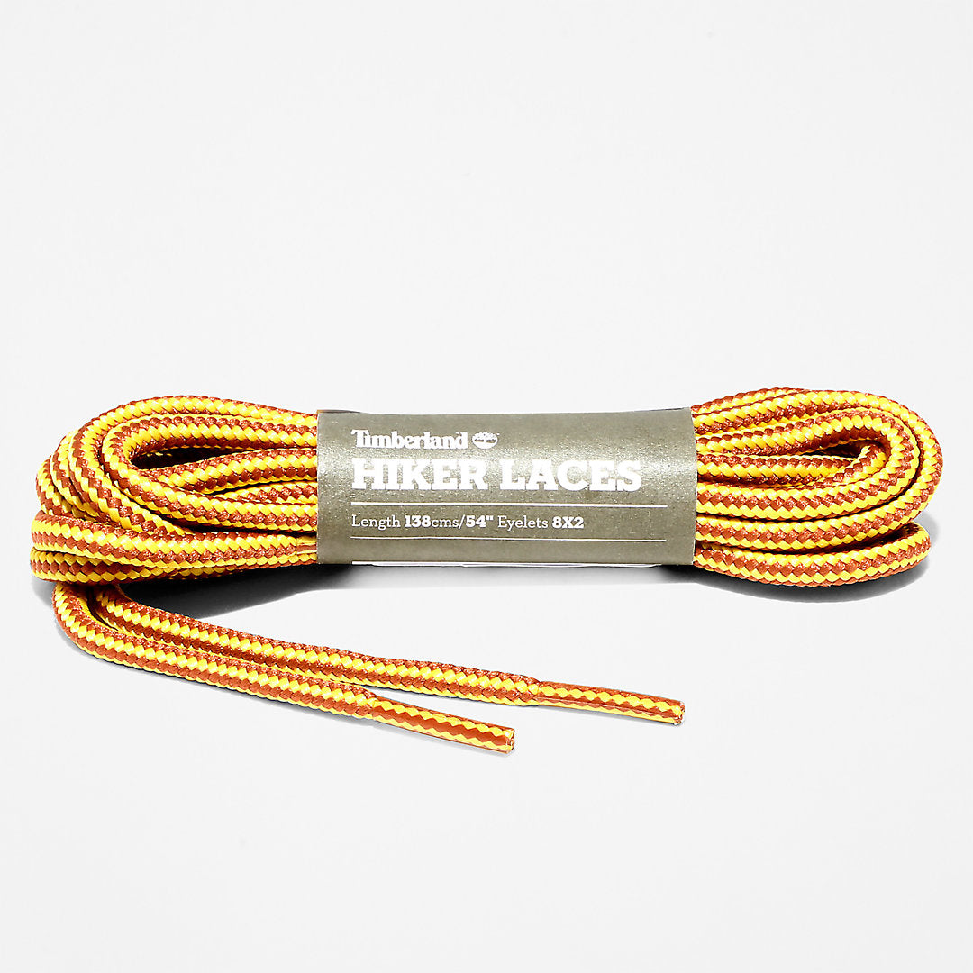 Mens Timberland 137cm/54'' Hiker Replacement Round Laces in Brown