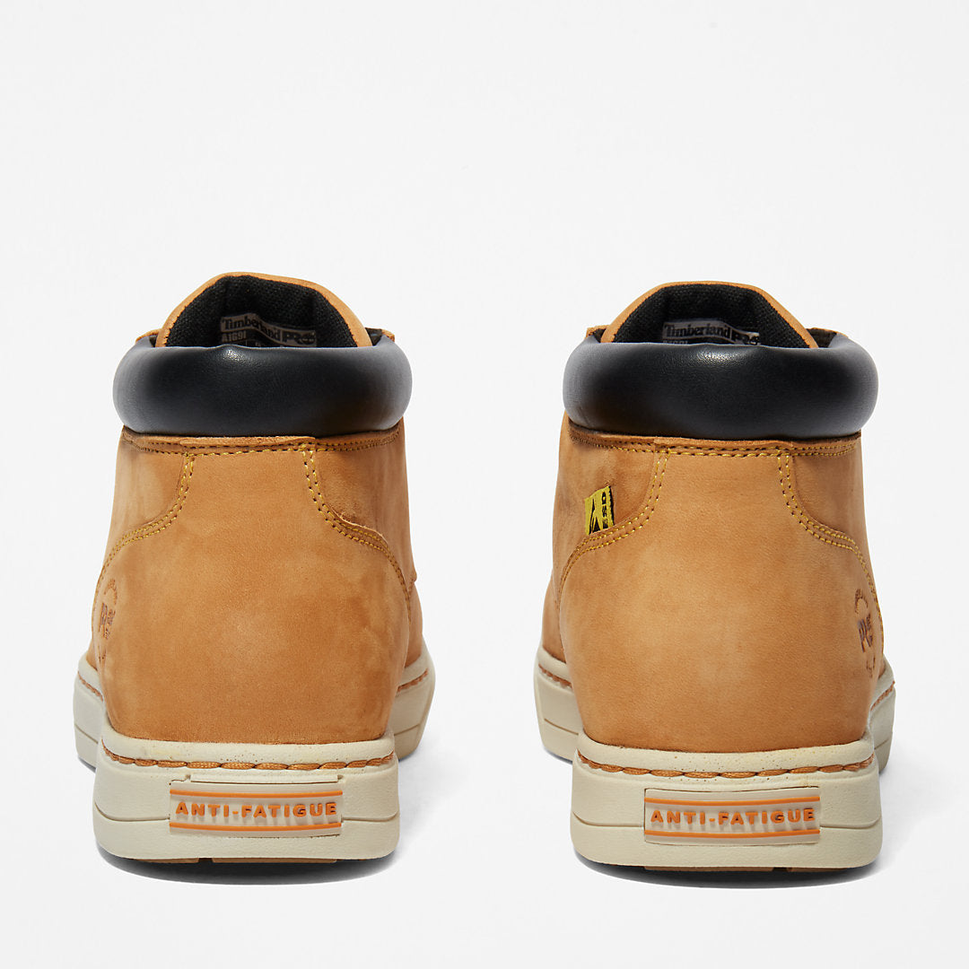 Mens Timberland Disruptor Steel-Toe Chukka Work Boot for Men in Yellow