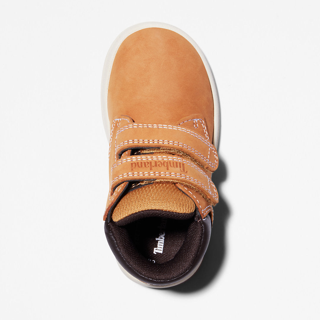 Kids Timberland Toddle Tracks Velcro Chukka for Toddler in Yellow