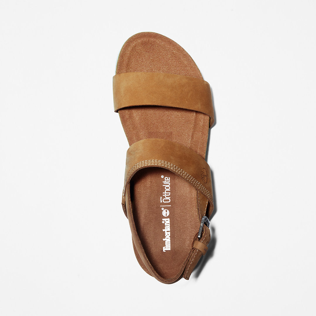 Womens Timberland Malibu Waves Sandal for Women in Brown