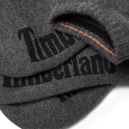 Mens Timberland Stratham 3-pack No-show Sport Socks for Men in Grey
