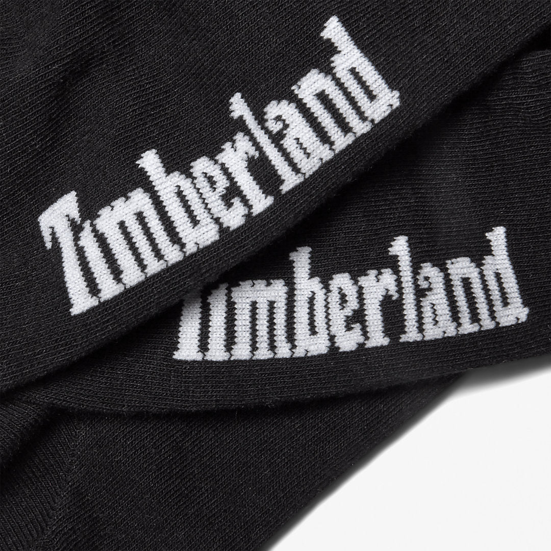 Mens Timberland Three Pair Stratham Sock Liners for Men in Black