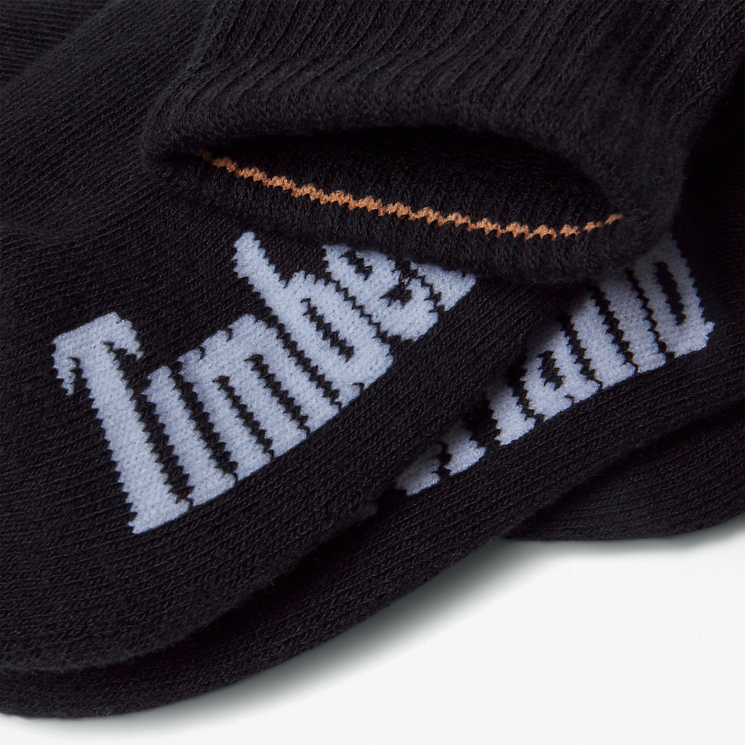 Womens Timberland Stratham 3-pack Ankle Socks for Women in Black