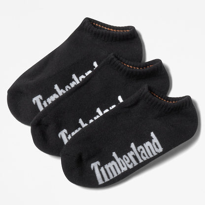 Womens Timberland Three Pair Stratham Socks for Women in Black