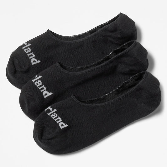 Mens Timberland Stratham 3-pack Invisible Socks for Men in Black