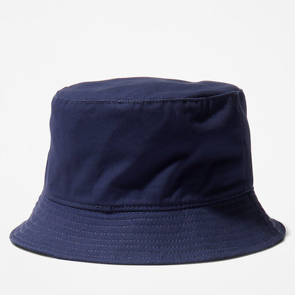 Mens Timberland Canvas Bucket Hat for Men in Navy
