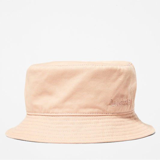 Mens Timberland Cotton Canvas Bucket Hat for Men in Pink
