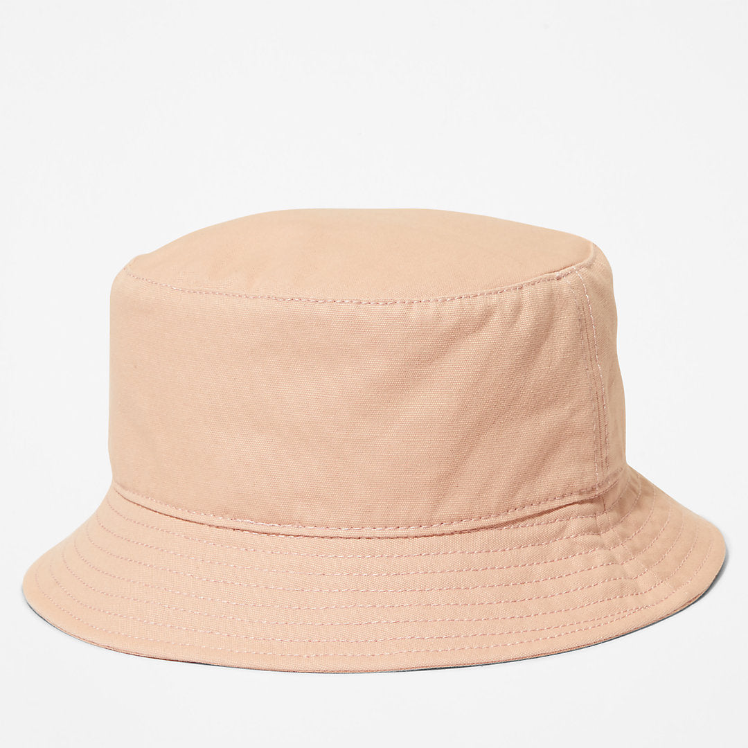 Mens Timberland Cotton Canvas Bucket Hat for Men in Pink