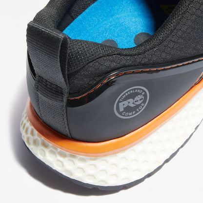 Mens Timberland Timberland PRO® Reaxion Work Shoe for Men in Black/Orange