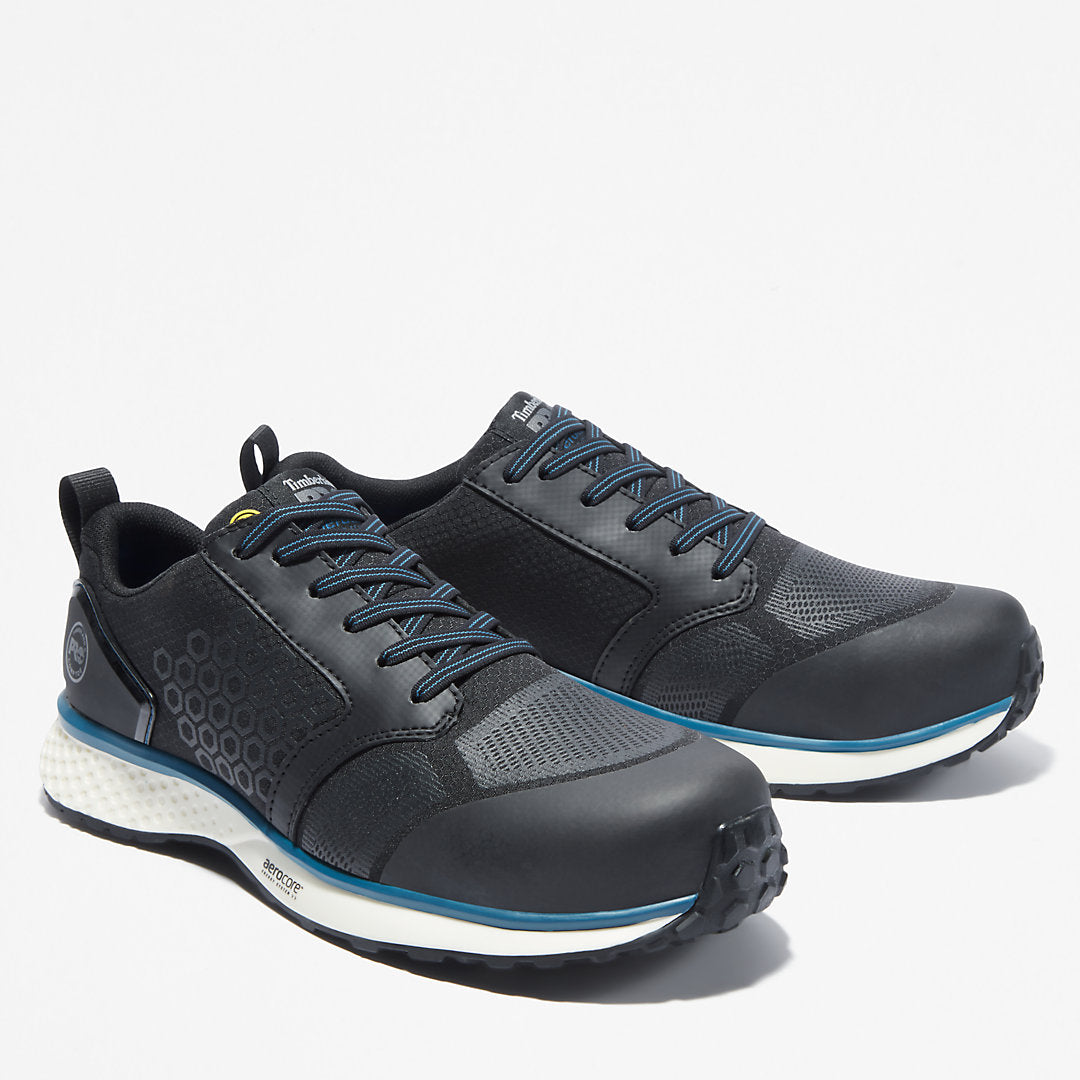 Mens Timberland Timberland PRO® Reaxion Work Shoe for Men in Black/Blue