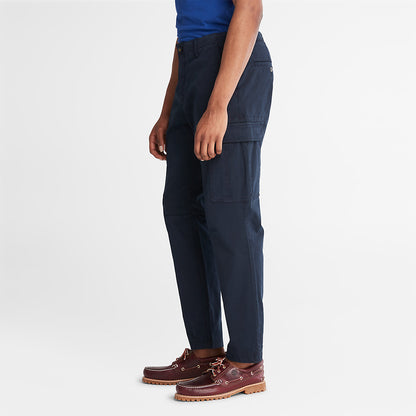 Mens Timberland Core Twill Cargo Pants for Men in Navy
