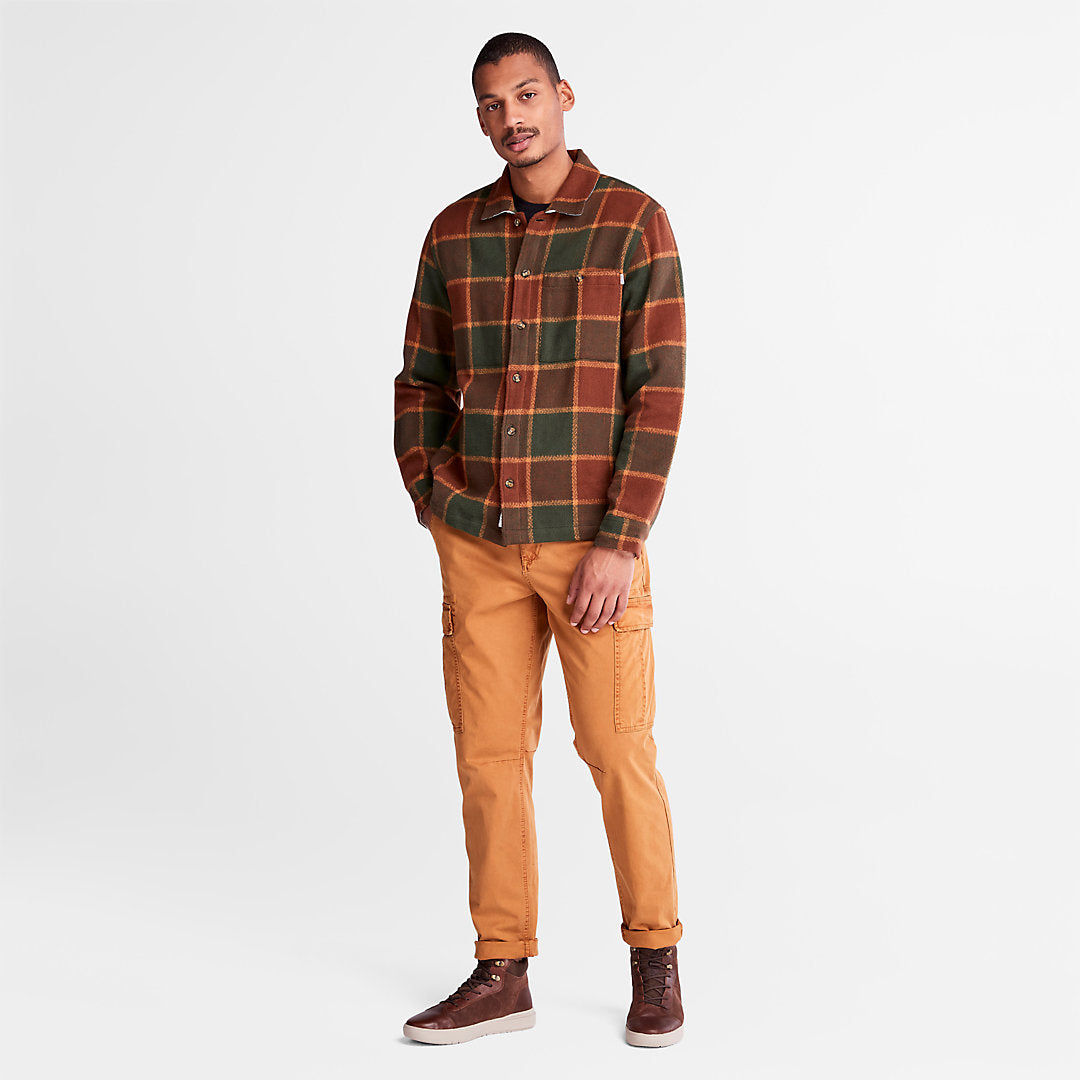 Mens Timberland Core Twill Cargo Pants for Men in Yellow