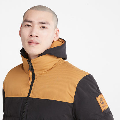 Mens Timberland Welch Mountain Puffer Jacket for Men in Black