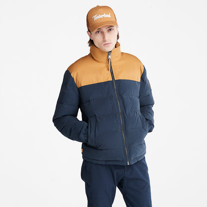 Mens Timberland Welch Mountain Puffer Jacket for Men in Navy