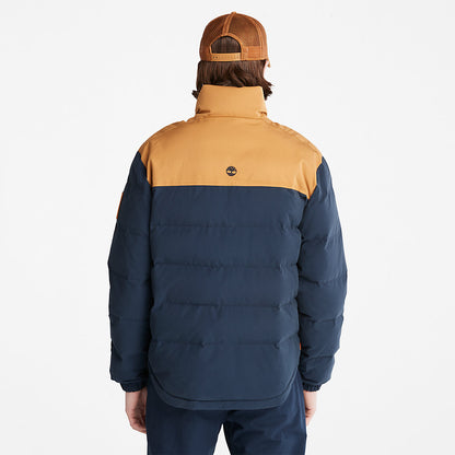 Mens Timberland Welch Mountain Puffer Jacket for Men in Navy