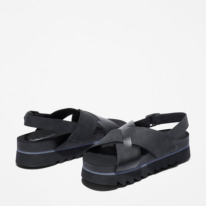 Womens Timberland Santa Monica Sunrise Sandal for Women in Black