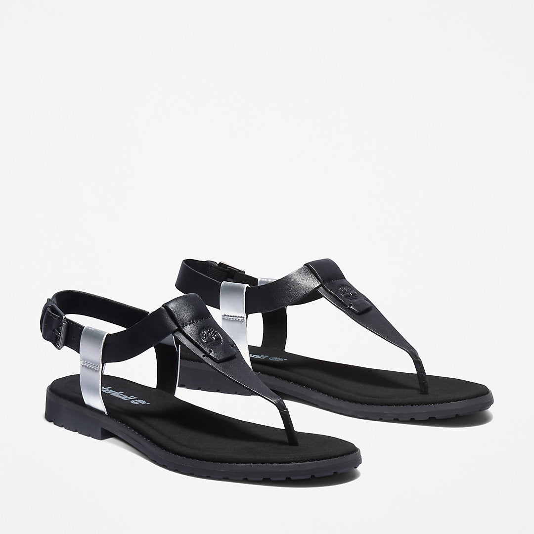 Womens Timberland Chicago Riverside Thong Sandal for Women in Black