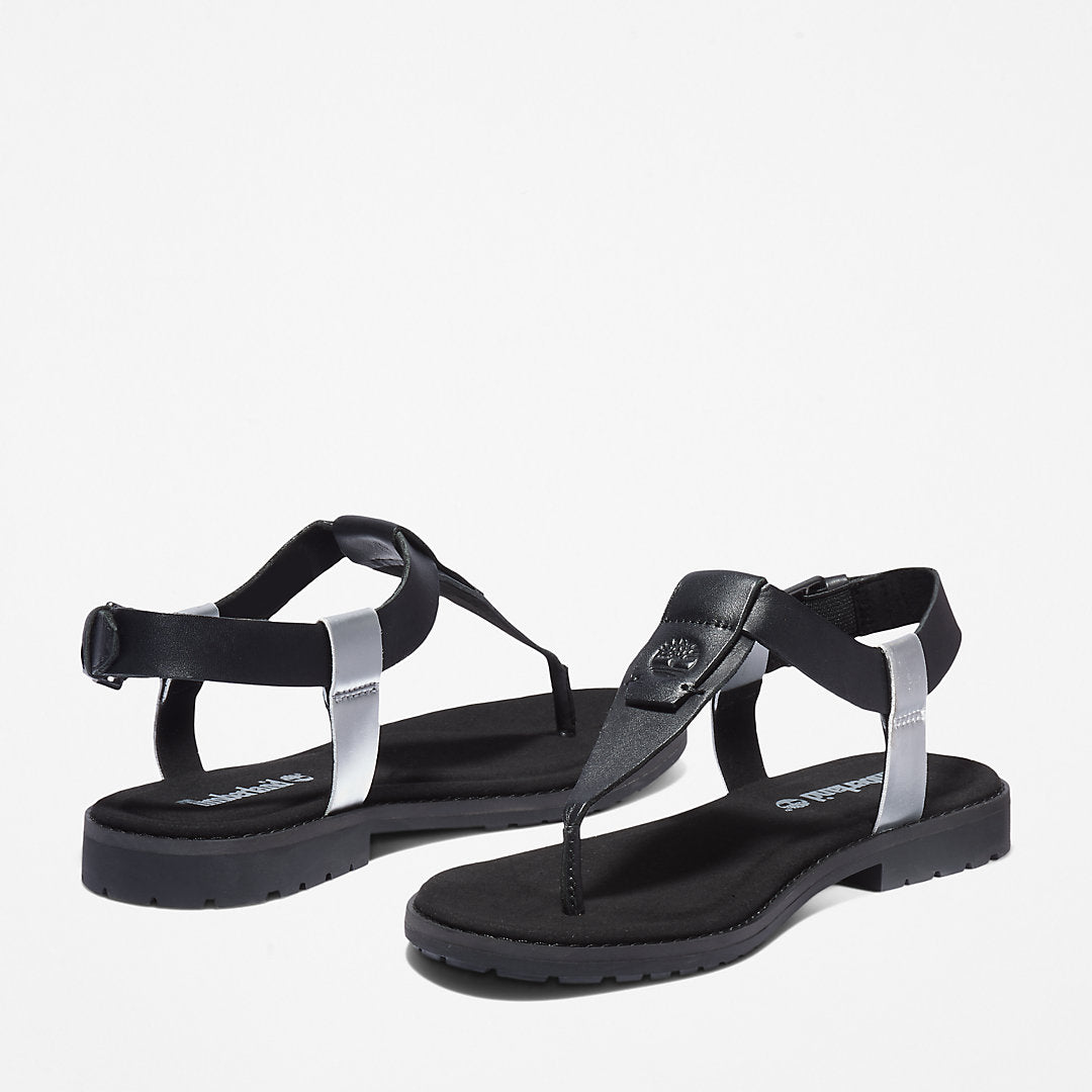 Womens Timberland Chicago Riverside Thong Sandal for Women in Black