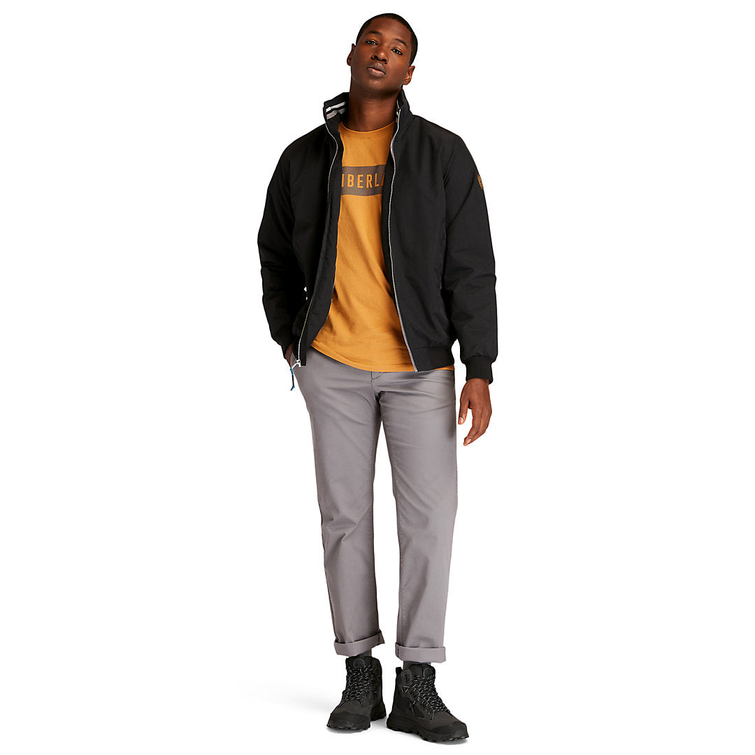 Mens Timberland Sailor Bomber Jacket for Men in Black