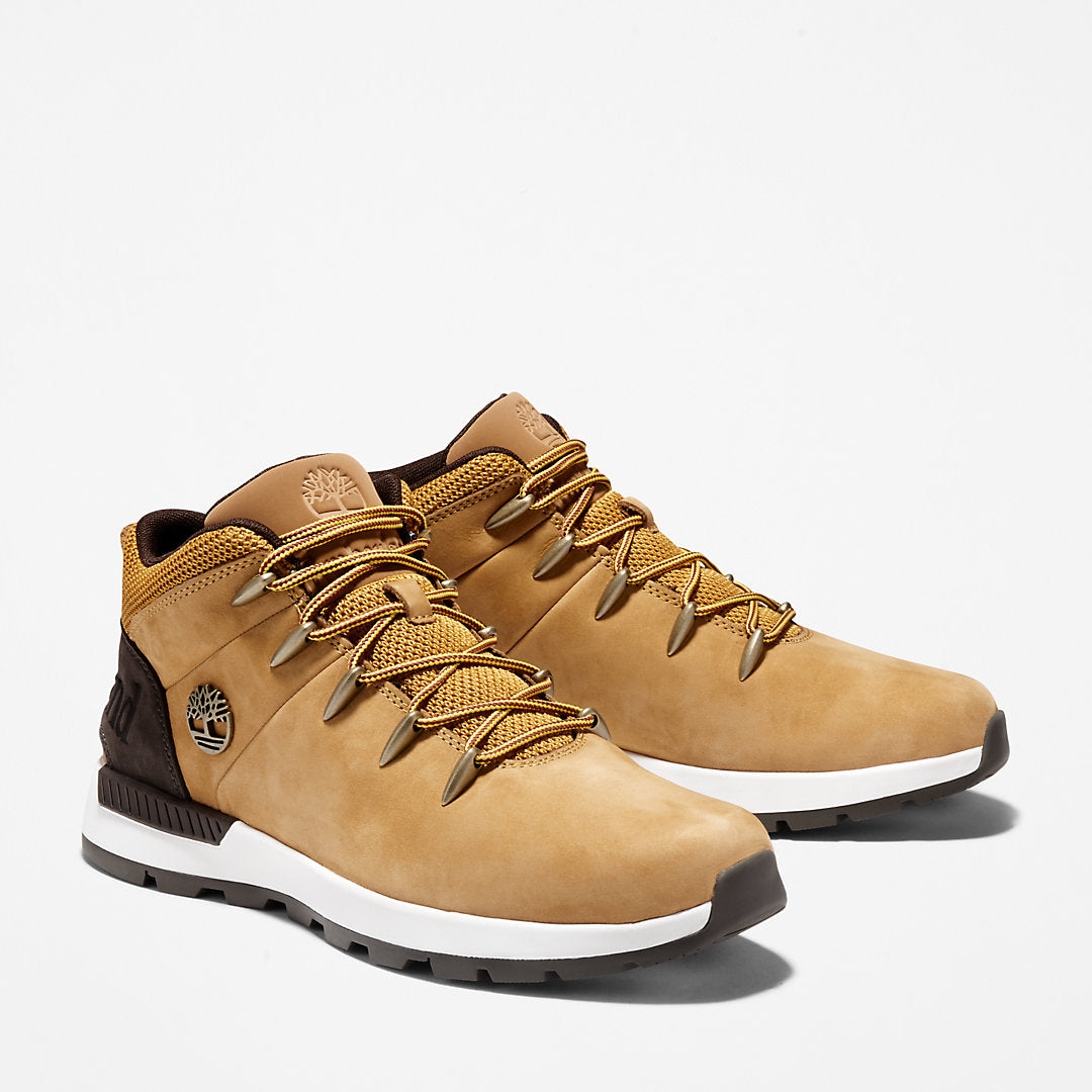 Mens Timberland Sprint Trekker Hiking Boot for Men in Yellow
