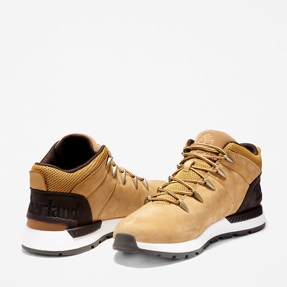 Mens Timberland Sprint Trekker Hiking Boot for Men in Yellow