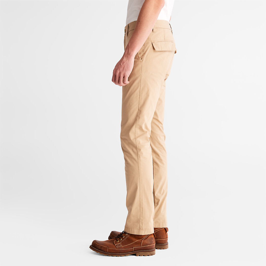 Mens Timberland Sargent Lake Stretch Chinos for Men in Beige