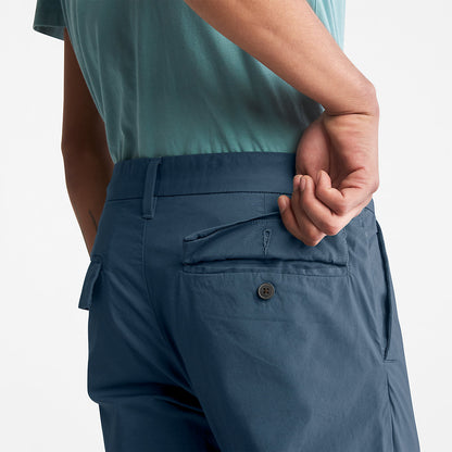 Mens Timberland Sargent Lake Stretch Chinos for Men in Blue