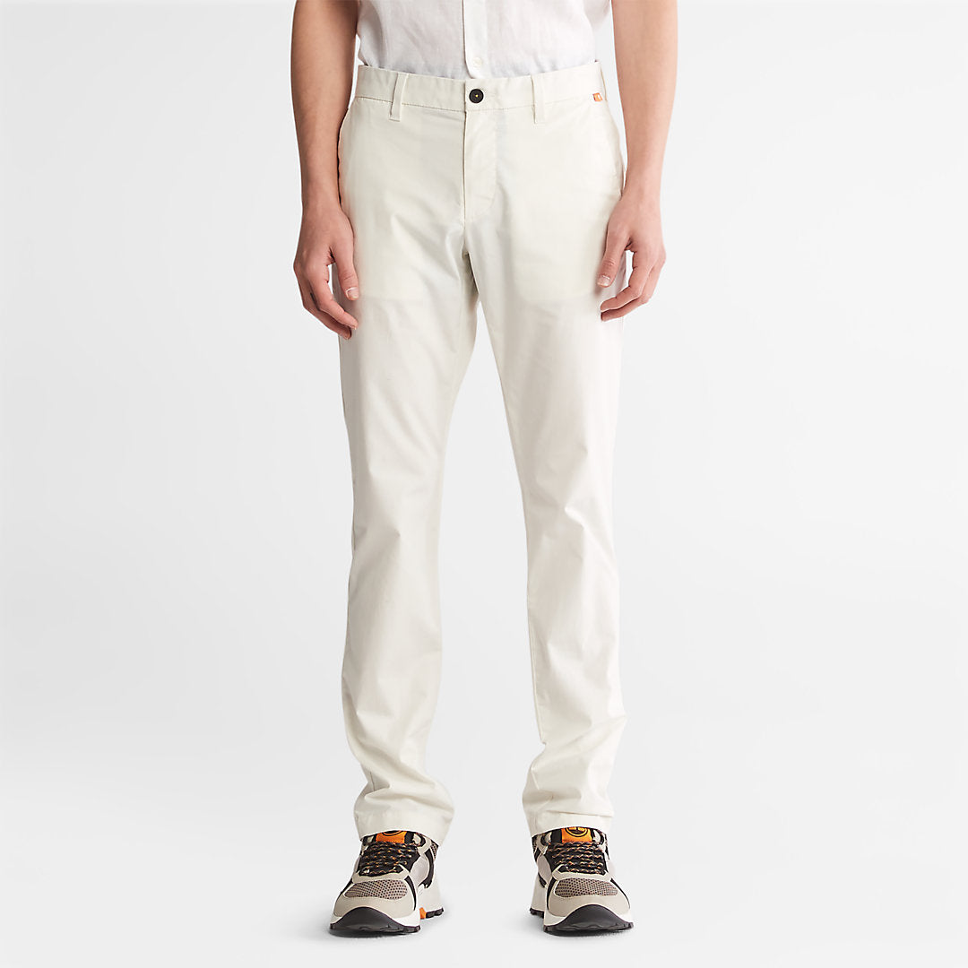 Mens Timberland Sargent Lake Super-Lightweight Chinos for Men in White
