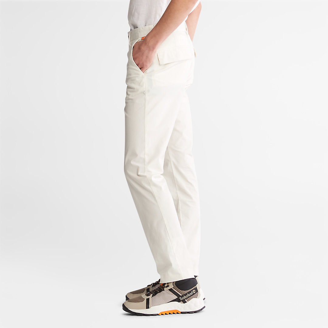Mens Timberland Sargent Lake Super-Lightweight Chinos for Men in White