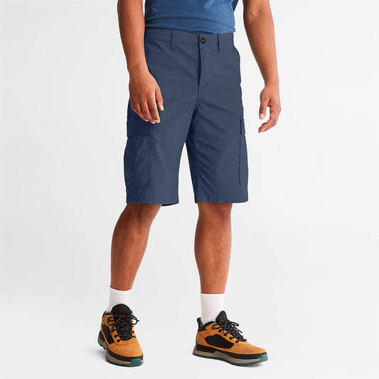 Mens Timberland Outdoor Heritage Cargo Shorts for Men in Blue