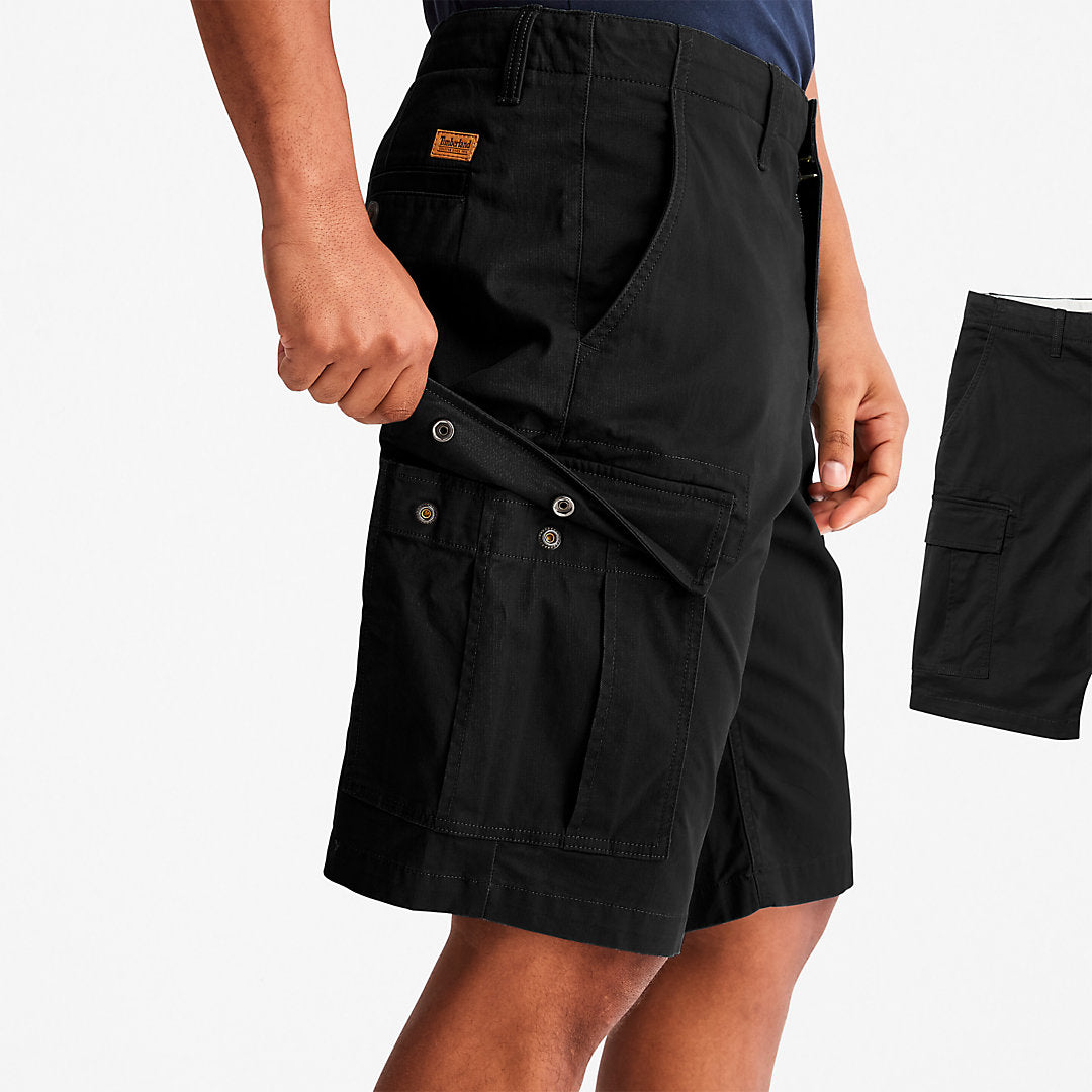 Mens Timberland Cargo Shorts for Men in Black