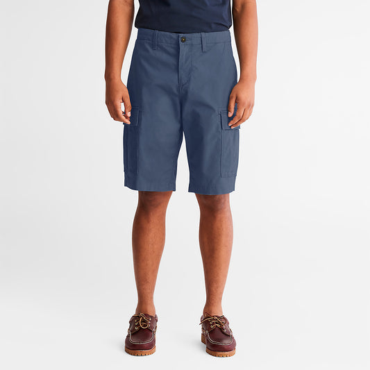 Mens Timberland Outdoor Heritage Cargo Shorts for Men in Blue