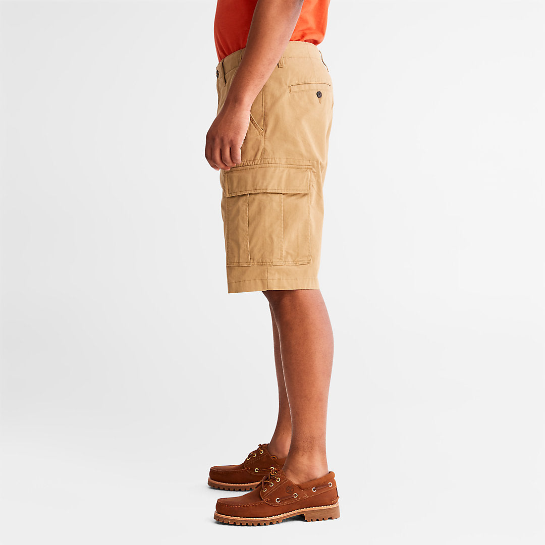 Mens Timberland Cargo Shorts for Men in Khaki