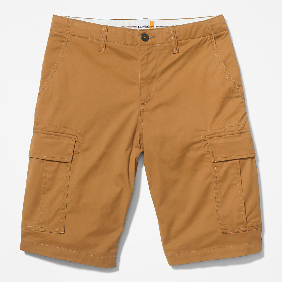 Mens Timberland Cargo Shorts for Men in Dark Yellow