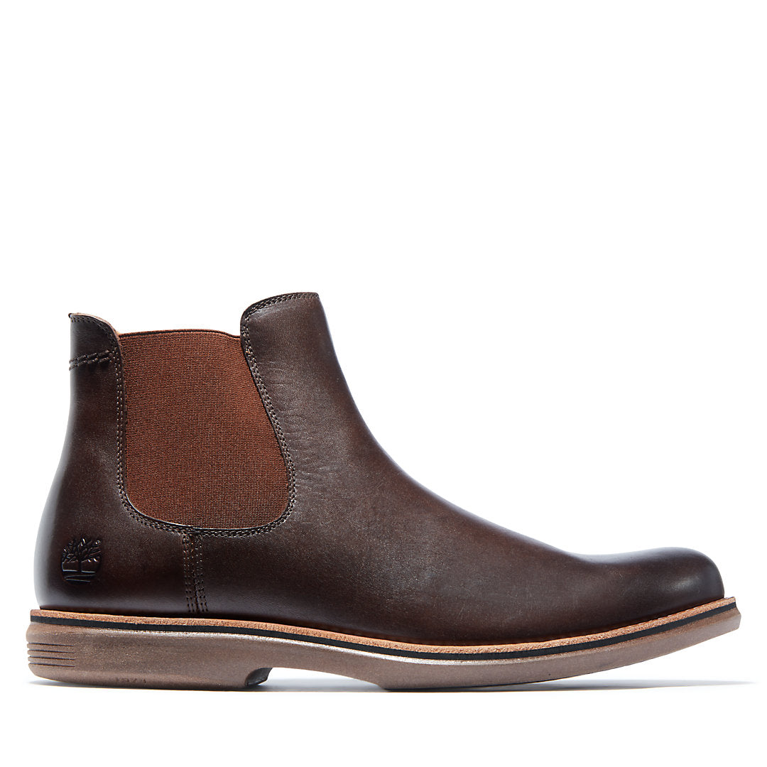 Mens Timberland City Groove Chelsea Boot for Men in Dark Brown