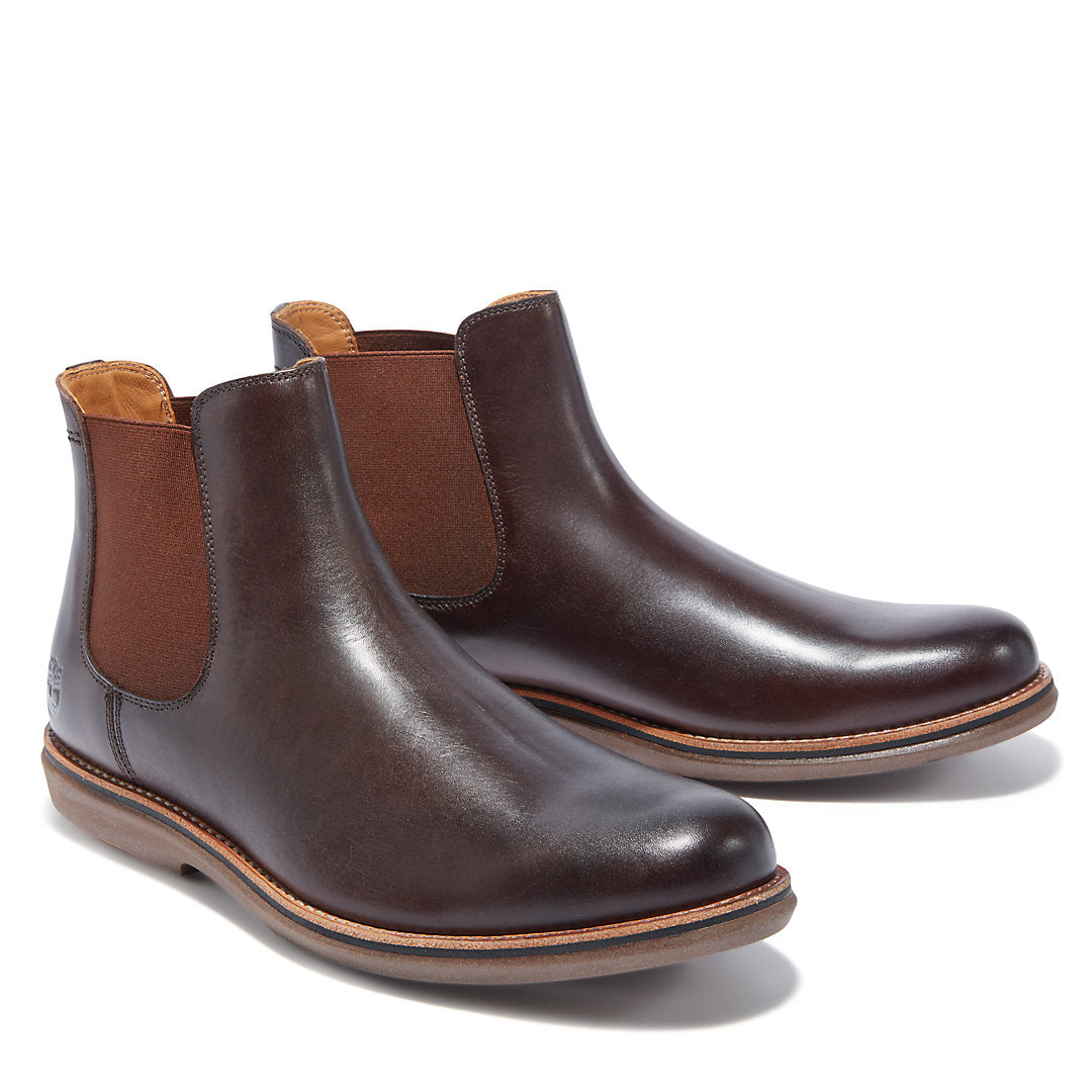 Mens Timberland City Groove Chelsea Boot for Men in Dark Brown