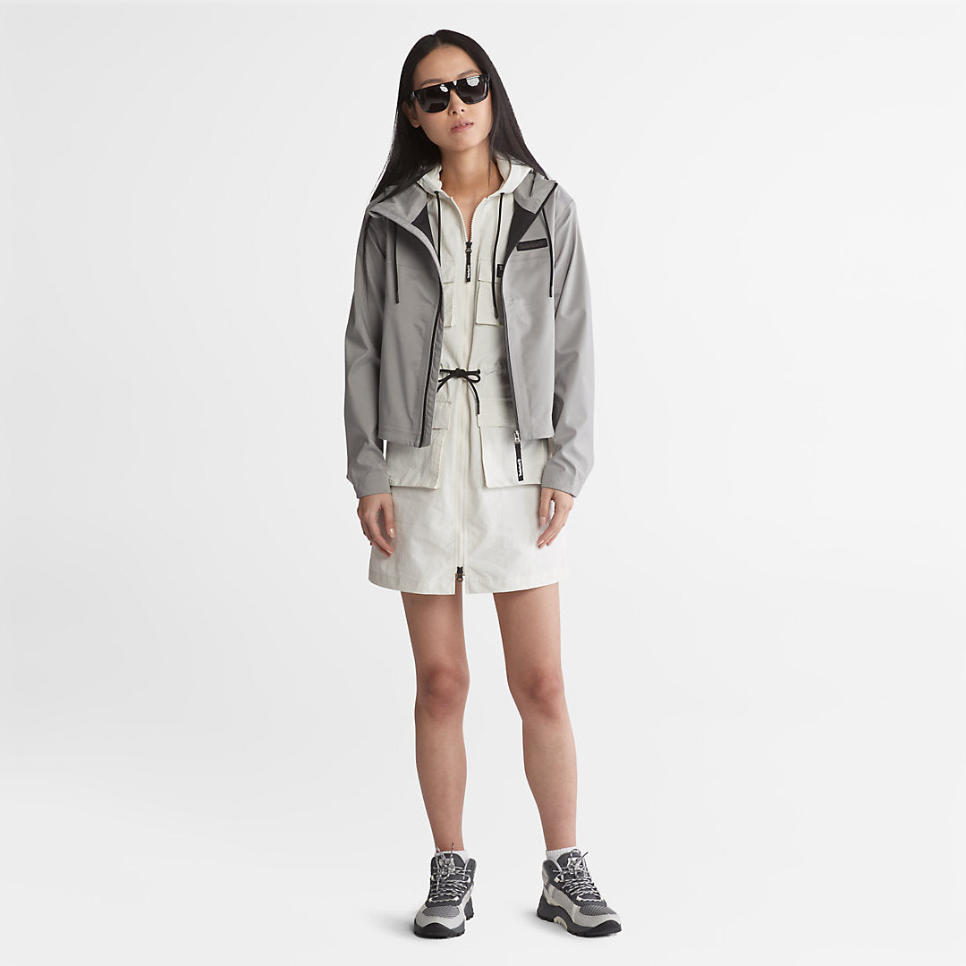 Womens Timberland Waterproof Jacket in Grey