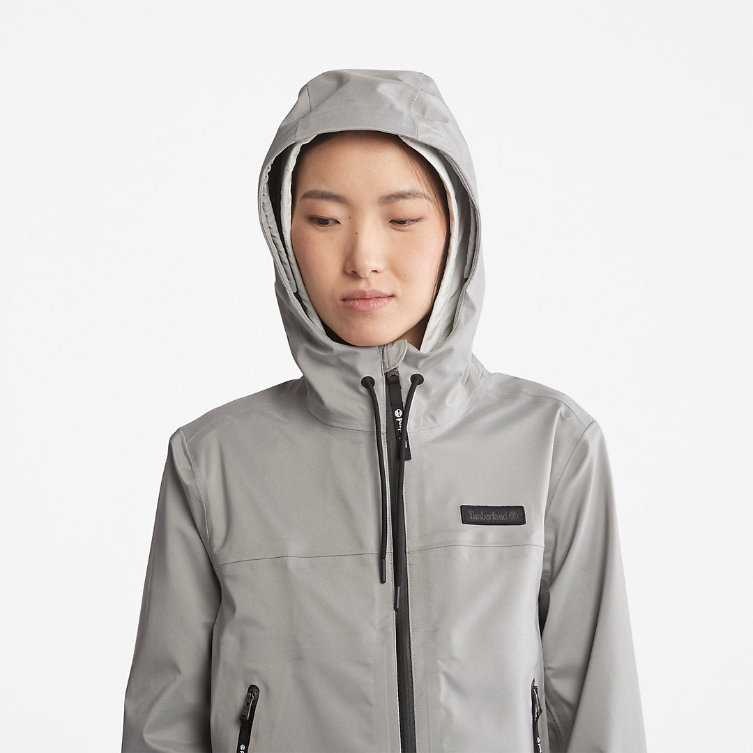 Womens Timberland Waterproof Jacket in Grey