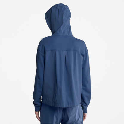 Womens Timberland Solid-colour Hoodie for Women in Blue